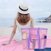 Travel Cosmetic Organizer Wear Resistant Polyester Fabric Multiple Storage Zones Compact Carry Solution For Vacation