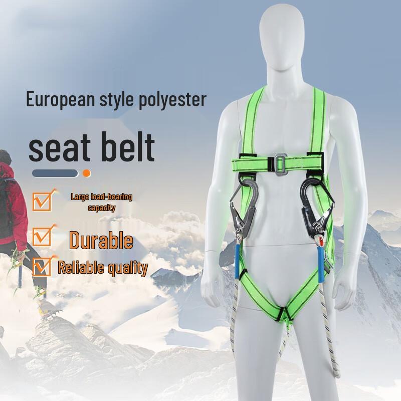 Polyester Full Body Fall Protection Safety Harness