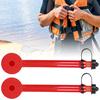 2PCS PVC Plastic Life Vest Automatic Inflator Lightweight Inflatable Outdoor Swimming Jacket Special Tool Accessory