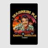 Thomas Magnum PI Retro 1980 Poster Poster Metallico Segno per Pub Garage Club Bar Decorazione Parete Interna Decorazione Casa