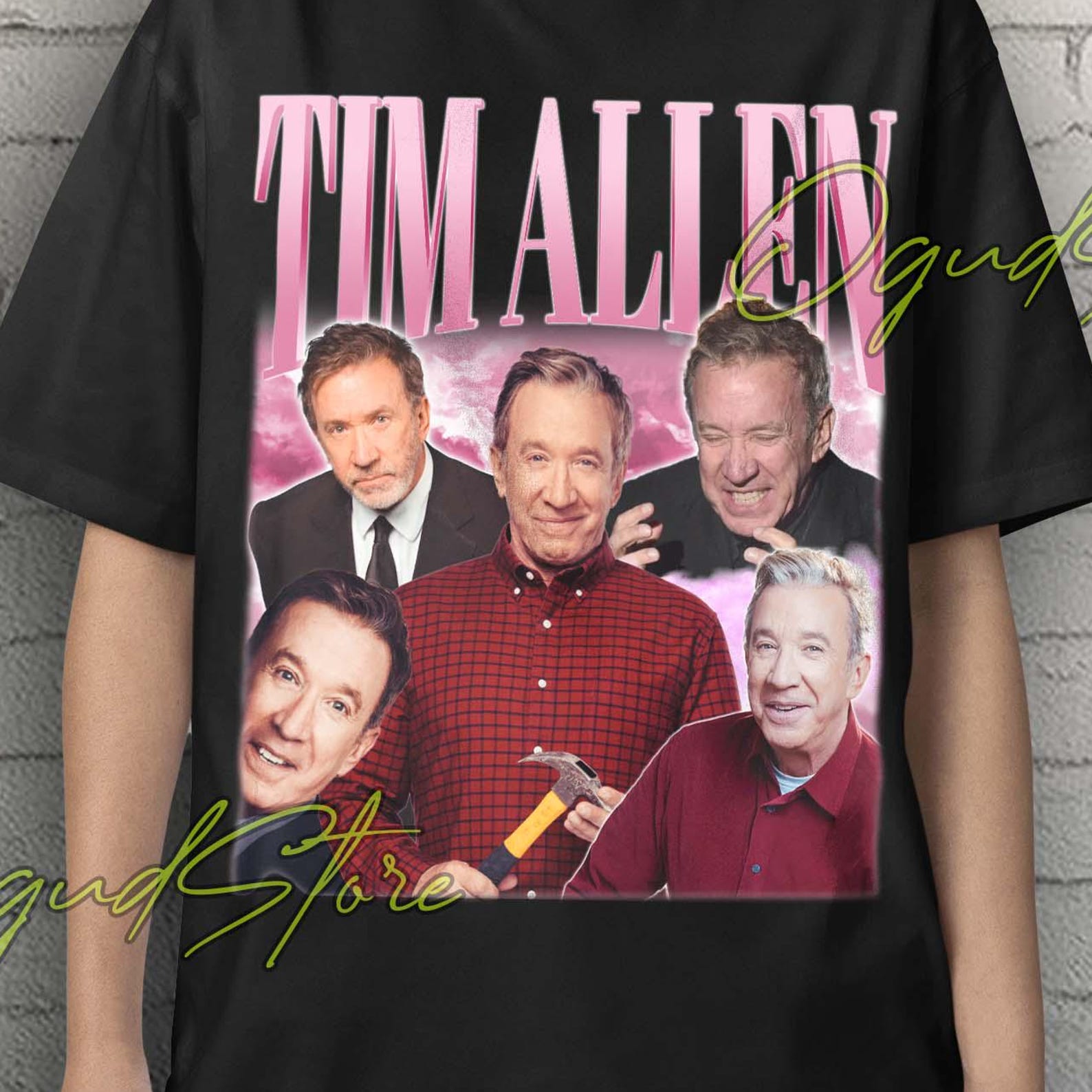 Tim Allen, Tim Allen Tshirt, Tim Allen Shirt, Tim Allen Movies, Retro Tim Allen Gift, Tim Allen Fan Gift Clothing, Tim Allen Tees Poster S