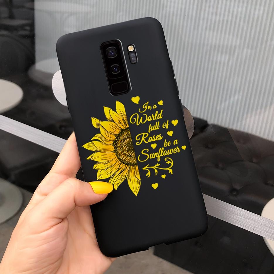 For Samsung Galaxy S9 Plus Case S9+ G965F Cute Candy Painted Fundas Matte Cover For Samsung S9 S9+ S 9 Plus Phone Case Soft Bags