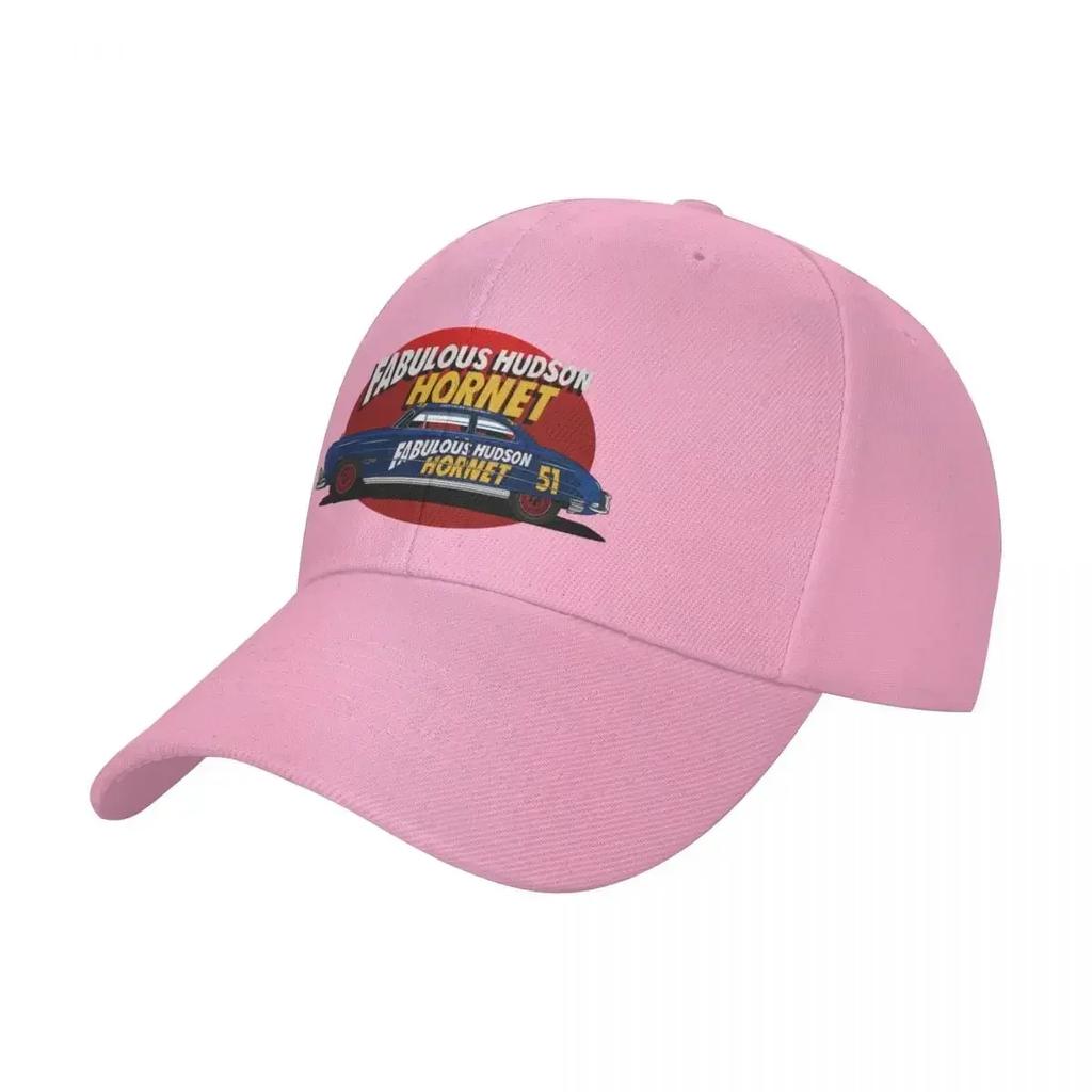 Fabulous Hudson Hornet illustration by petrothings Baseball Cap Trucker Cap Rave Golf Cap Womens Beach Mens