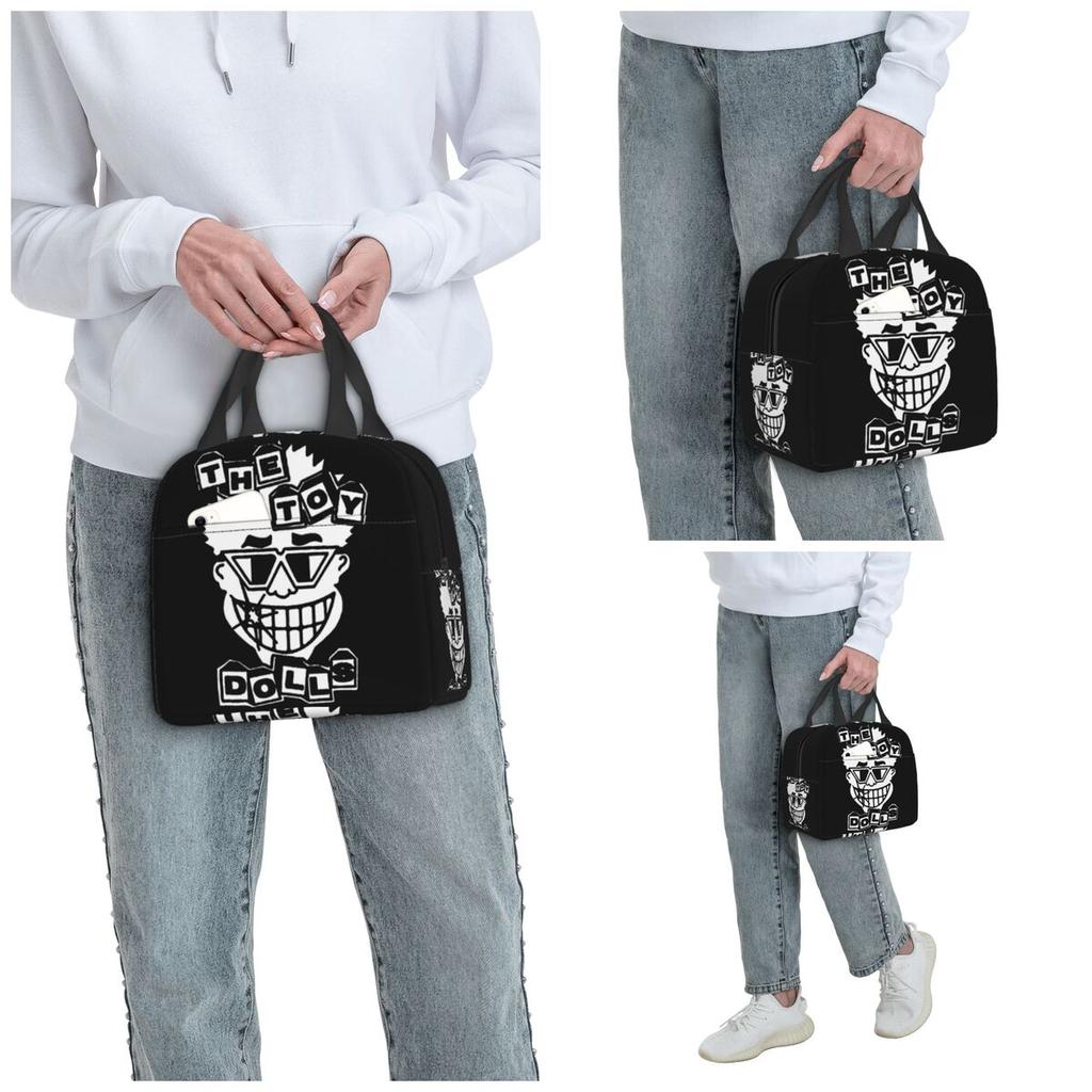 The Toy Dolls Insulated Lunch Bag for Kids School Cooler Thermal Food Box Tote Portable Lunch Boxes Container