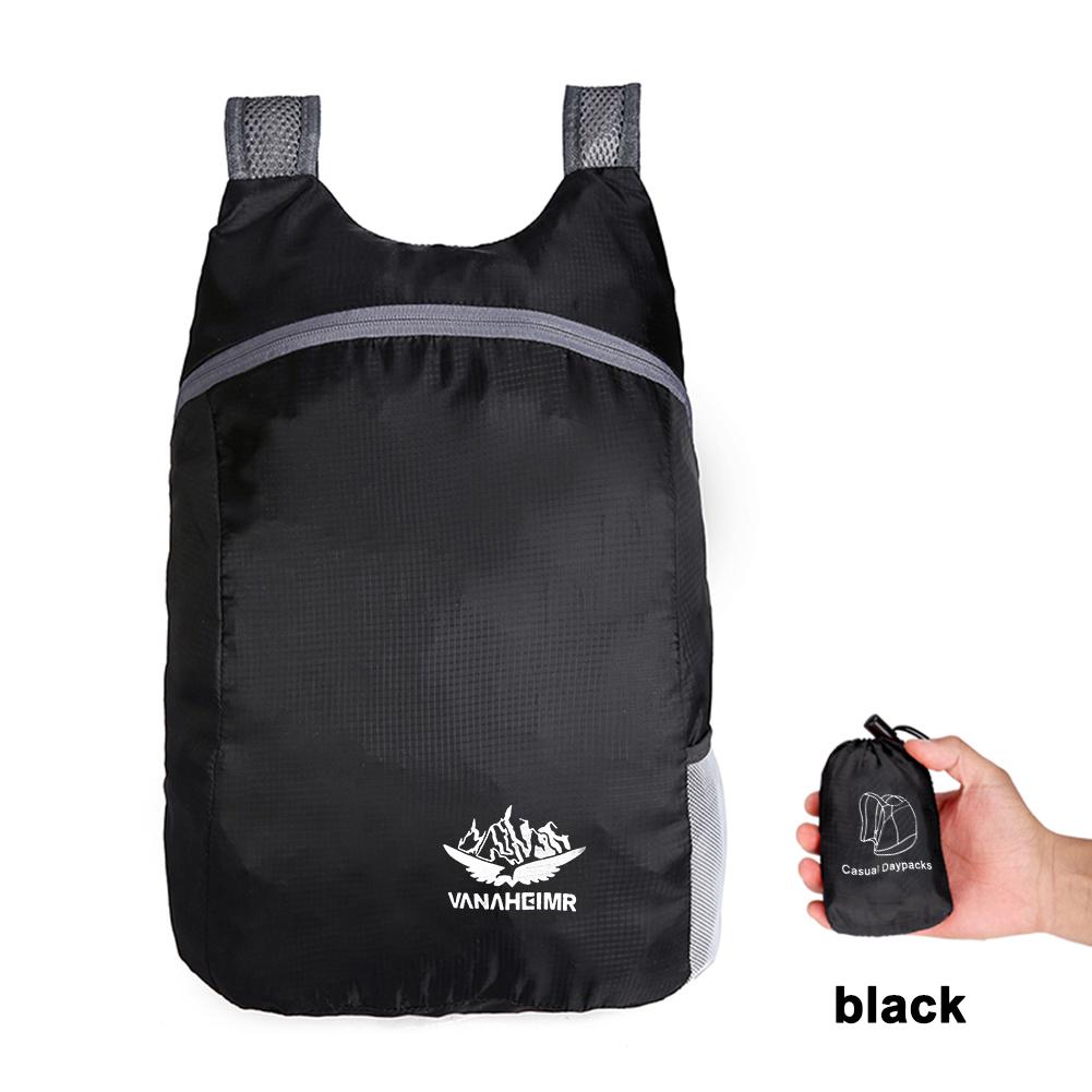 Foldable Outdoor Backpack Nylon Waterproof Hiking Travel Camp Running Rucksack