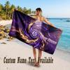 Austria Wien FC Design Beach Towel Custom Text Large Towel for Beach Vacation