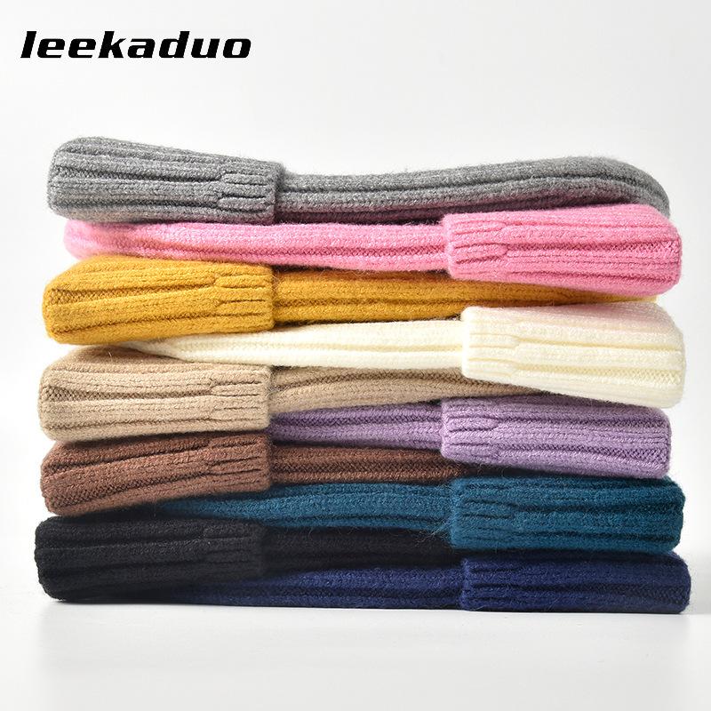 Autumn and Winter Light Board Knitted Hat Women's Versatile Solid Color Wool Hat Warm Ear Protector Cold Hat Men's Tide