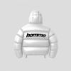 Winter Couple Streetwear Hooded Reversible Print Jacket Loose Fit Teens