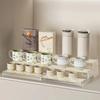 3 Tier Expandable Step Shelf Visible Cabinet Storage Rack Countertop Display Shelf  Pantry