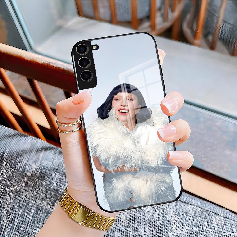 

L-Lady G-Gaga Phone Case For Samsung A25 A13 A33 5G A54 A36 A35 A56 A52 A14 Shockproof Glass Cover Samsung A12 4G