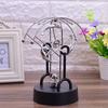 Three Ball Perpetual Motion Machine Model Plastic Electromagnetic Household Handicraft Decorative Item Gift