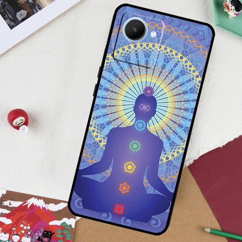 Mandala Chakra Insist Yoga For Realme GT 7 Pro GT 6 5 6T 10 11 12 13 14 Pro Plus C61 C53 C51 C21Y C25S C75 C55 C67 Case