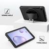 Galaxy Tab A 8.4 2020 T307 Protective Case With Rotating Handheld Stand Shockproof TPUPC Back Cover In Multiple Colors