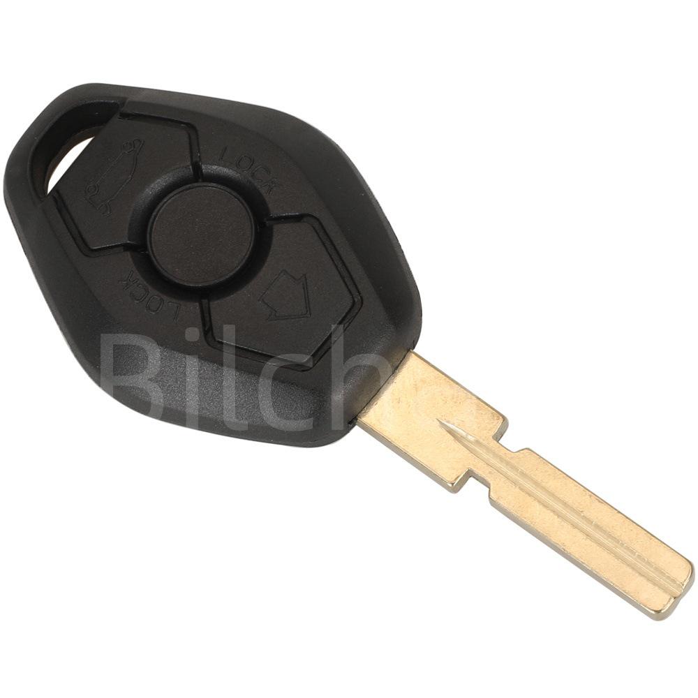 Compatible with BMW CAS2 Straight-Blade Key Remote Control (315/315LP/433) with ID46-7953 Chip