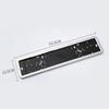 Car Universal Uk Eu Euro European German  License Plate Holder Frame