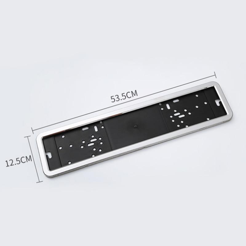 Car Universal Uk Eu Euro European German  License Plate Holder Frame