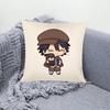 Anime B-Bungo S-Stray Dogs Chibi Pillow Case Cushion Cover Cute Throw Pillow Case For Car Sofa Pillowcase Polyester With Zipper