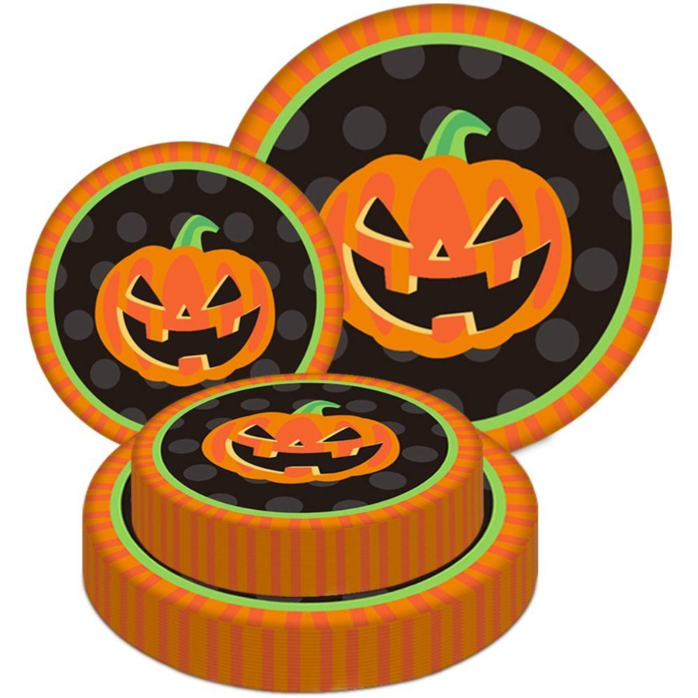 10st Simulering Halloween Engångs Porslin Halloween Fest Dekoration Tillbehör