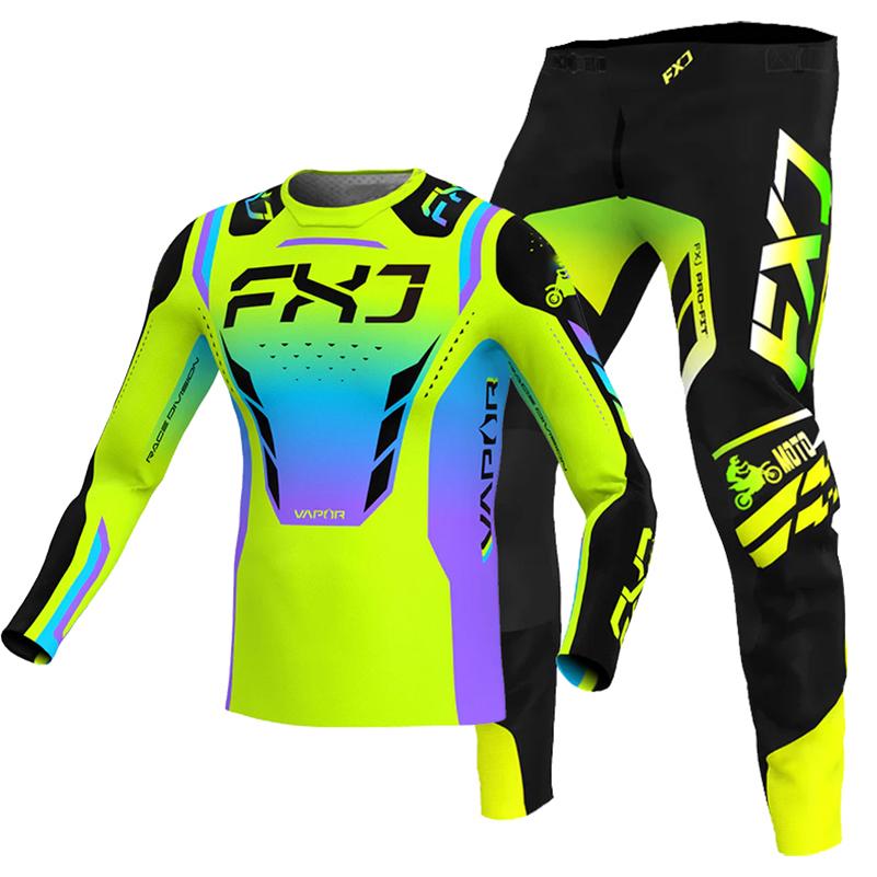 Motocross-Ausrüstungsset für Kinder 4 5 6 7 8 9 10 11 12 13 Jahre Jugend Kind Motorrad Junge Mädchen Jersey Hose Kits Rennanzug Offroad Enduro MX MTB