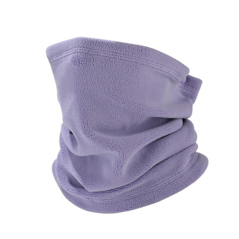 Winter Austrian velvet elastic warm scarf women's versatile plain neck protection neck cover outdoor cold protection extended cycling mask