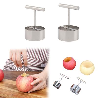 304 Stainless Steel Fruit Corer Tool Fruit Core Remover Hole Digger Baking Mold