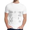 Intelligenz Passe dich an oder stirb Kodiertes T-Shirt Mode Rundhals Maßgeschneidert Mann S Retro Natürliche Baumwolle US