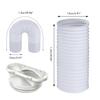 Flexible Exhaust Hose Replacement Air Conditioner Hose Portable Vent Hose  Air Conditioning Devices