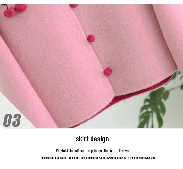 2025 Damen Kaschmir-Wendemantel - Kurz, hochwertiger chinesischer Stil mit zartem Wollmischgewebe