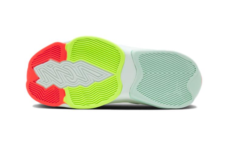 Jordan Zion 2 'Barely Green' Zion 2 Abrasion Resistant Breathable Mid Top Basketball Shoes Mint Green DO9513-367