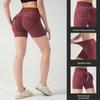 Hoge Taille Afslankende Yoga Cargo Shorts: Sneldrogende, Heupliftende, Hoge Elasticiteit Fitnesskleding