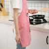 Cute Bear Cooking Restaurant Design Sleeveless Kitchen with Apron Cover Pocket