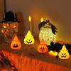 Halloween Pumpkin Skeleton LED Night Light Ghost Shaped Decorative Atmosphere Lamp for Party Tabletop Home Decor