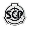 SCP Foundation Logo Gestickt Moral Patch Aufkleber Klettverschluss Abzeichen