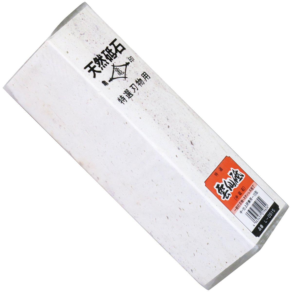 

Kamejirushi Natural Unzen Whetstone, Whetstone, 15-Cut (Medium), 220x75x60mm, L-0915 белый