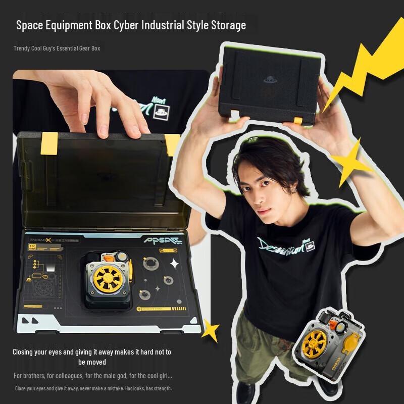 Mao Wang XOG Cube Meizu Co-branded Wireless Bluetooth Speaker with Fidget Spinner