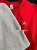 Frühling 2025 Brieflogo Locker geschnittener Frottee-Hoodie - Rundhalsausschnitt, Langarm, Einfarbig, Vielseitiges Unisex-Design