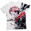 T-shirt Multistampa 3D Visivamente Accattivanti di Jujutsu Kaisen per Adulti e Bambini, Collezione Stregone Più Forte, Amici Pantaloncini