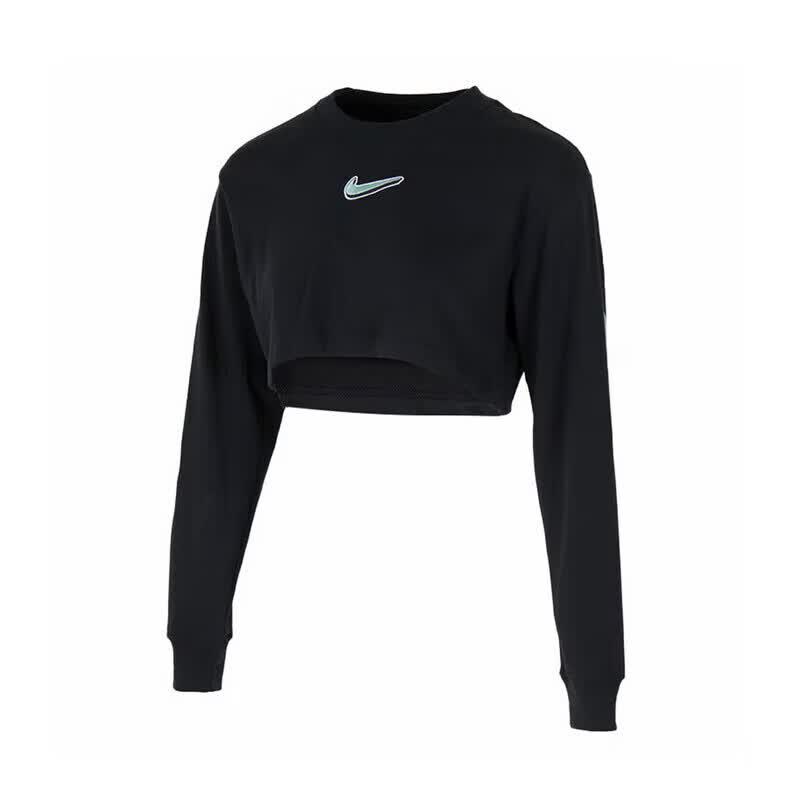 Nike Women s NSW Long Sleeve Super Crop Tee L