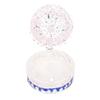 Crown Trinket Box Vintage Enameled Decorative Jewelry Box Zinc Alloy for Necklaces Bracelets