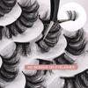 High Imitation Mink Hair False Eyelashes Thick Curled Segmented Eyelashes Simulation Of Natural Eyelashes