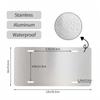 Custom Aluminum Car Tag Personalized Front License Plate Metal Wall Decor for Garage