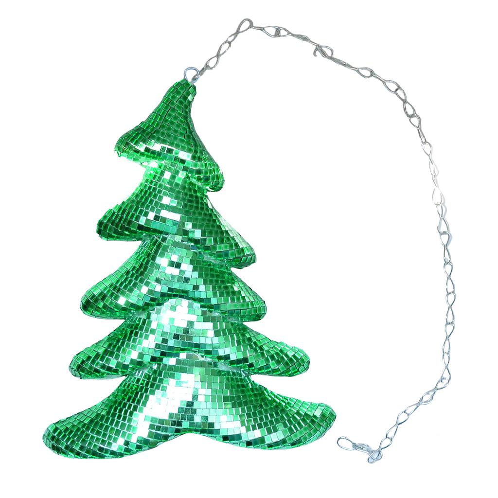 Sparkling Discos Bauble Christmas Hanging Decorations Stylish Festives Accessories Light Reflectings Glass Ornament