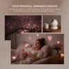 Portable Dynamic Romantic Love Heart Projection Night Light Ipx4 Waterproof For Bedroom Outdoor Camping Decor