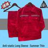 Electrician Anti-static Workwear for Spring & Autumn, National Standard, Construction & Workshop Use.