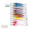 100PCS  Factory Price Free Shipping Plastic & Metal River Minnow Hard Lures Fishing Bait