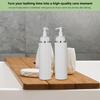 Garneck Pump Bottle Refill Bottles of Shampoo for Travel Size White X (Set 2) - Dispenser, 200ml, Lotion, Etc. - - - 19.5cm (H) 4.5cm (W)