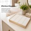 2Pcs Bracelet Organizer Tray 20 Slots Portable Bangle Storage Box Display Holder for Wedding