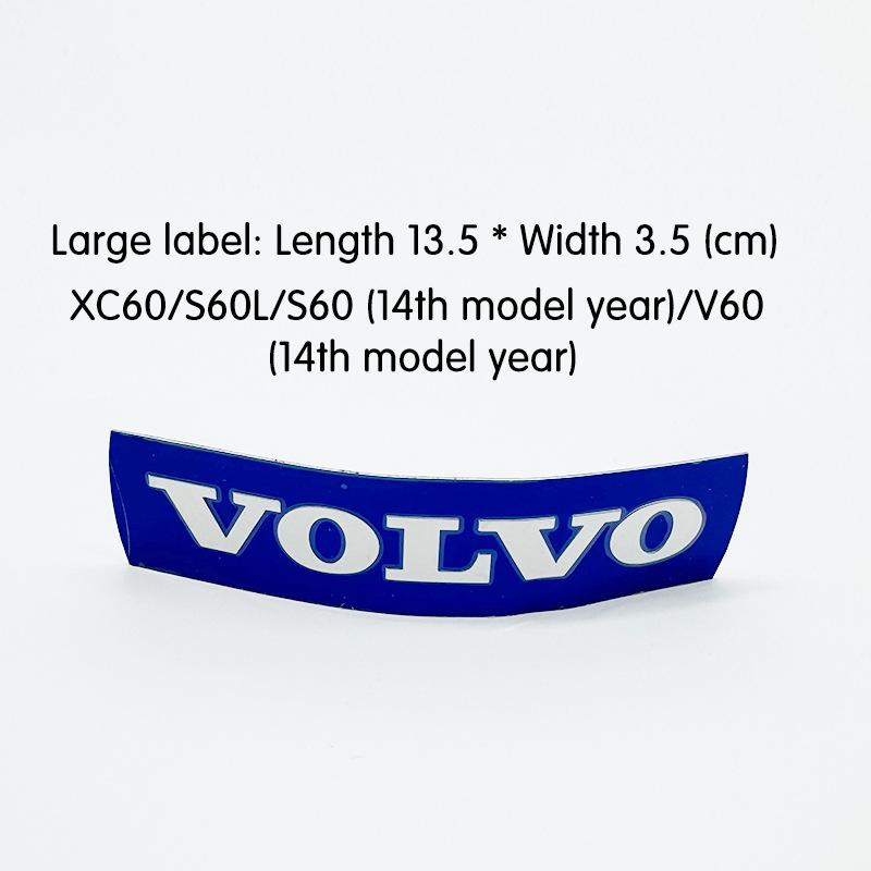Autocollant Logo Calandre Avant Volant Voiture Accessoire Décoration Auto Pour Volvo Rdesign Polestar AWD V50 S60 XC60 S40 XC90 XC40