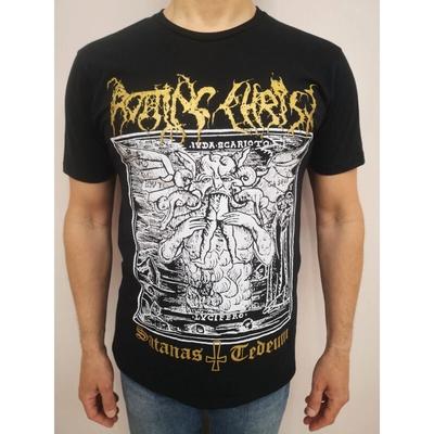 Rotting Christ "Satanas Tedeum" Schwarzes T-Shirt mayhem dark throne