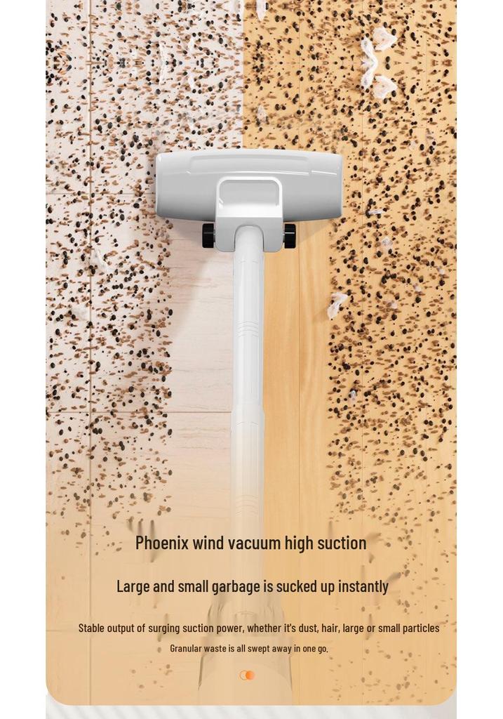 Rechargeable Handheld Wireless Vacuum and Mop: High-Suction, Multi-Functional Cleaner for Home Use